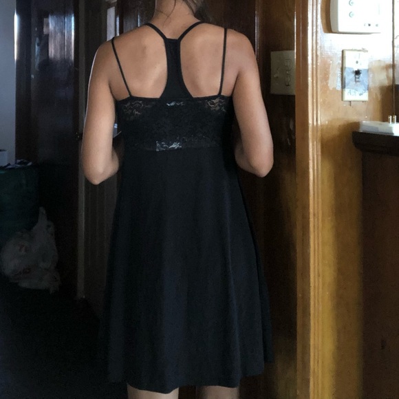 Zara LACE MINI DRESS SZ M - Picture 9 of 11